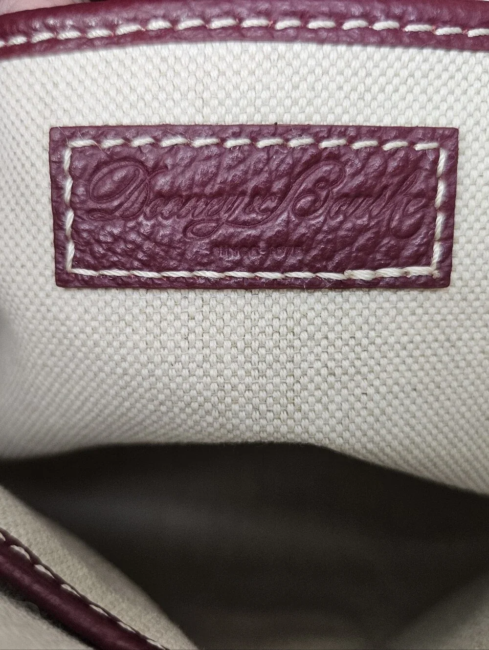 Dooney & Bourke Lucca Pebbled Leather Satchel Crossbody